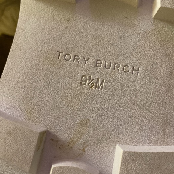 TORY BURCH puffy sport Sensory suede platform Yuzu wedges - Picture 11 of 15